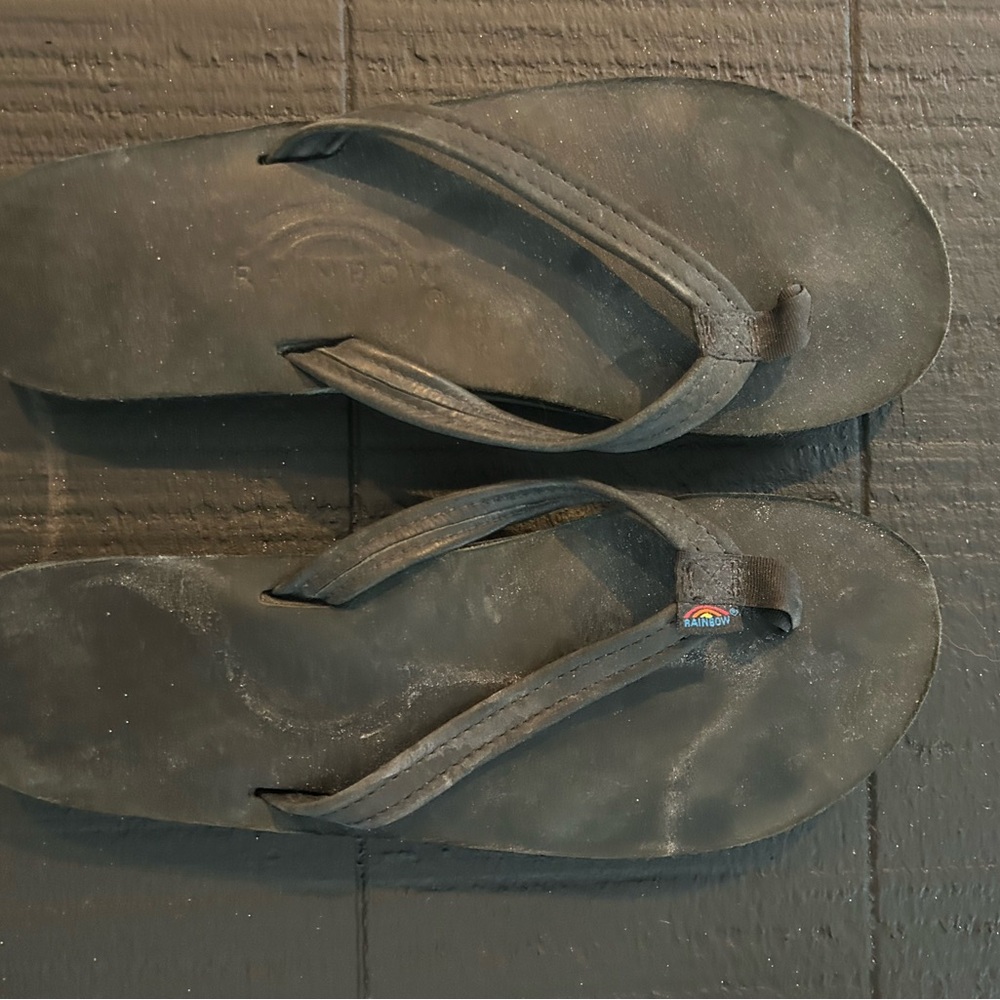 Black Flip Flops